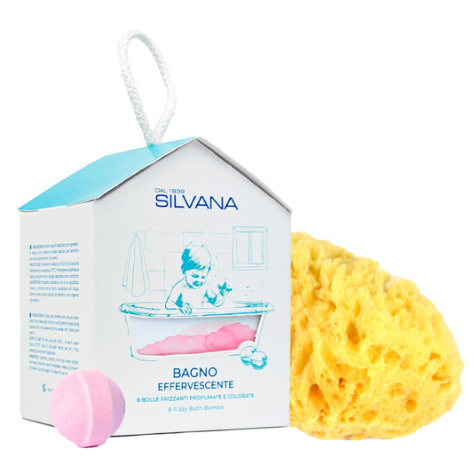 Kit Bagno Effervescente + Spugna in OMAGGIO