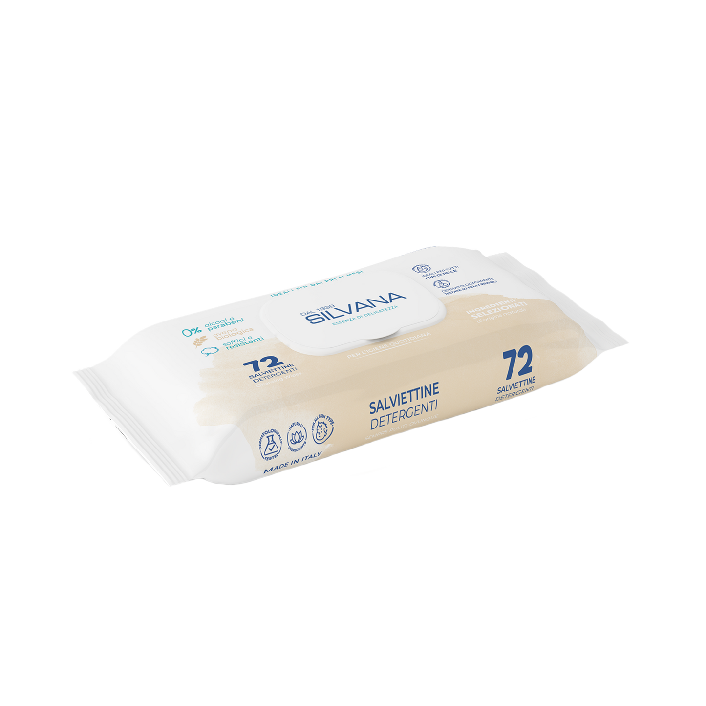 Salviettine Detergenti - 72pz