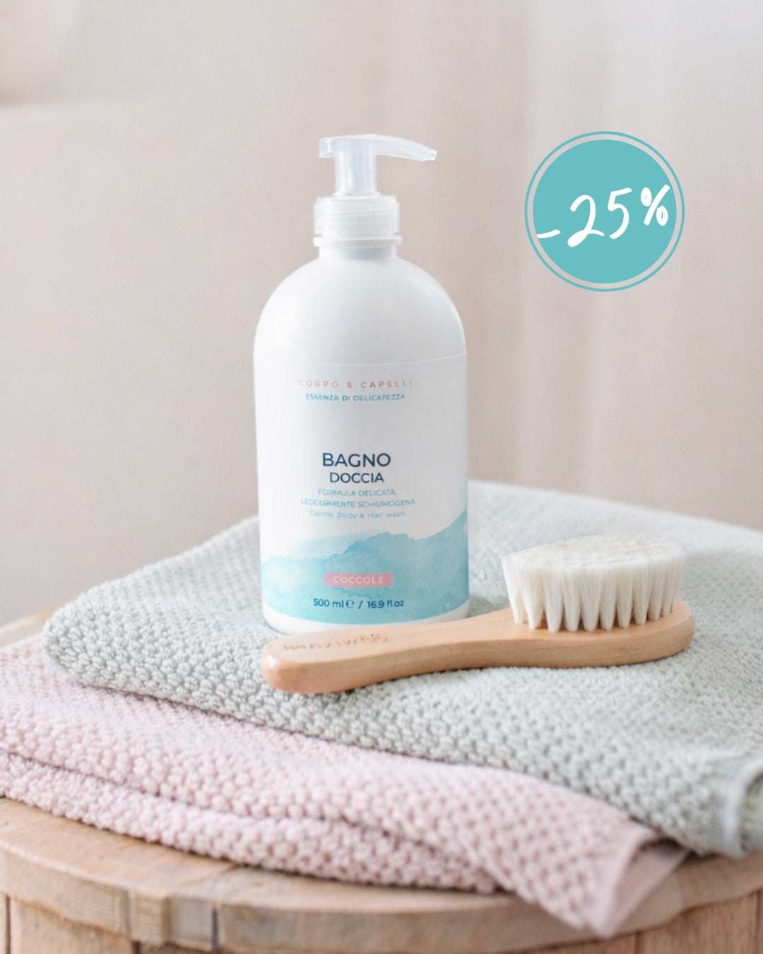 Bagno doccia naturale bambini, ideale per pelli sensibili, crema neonato delicata, Made in Italy