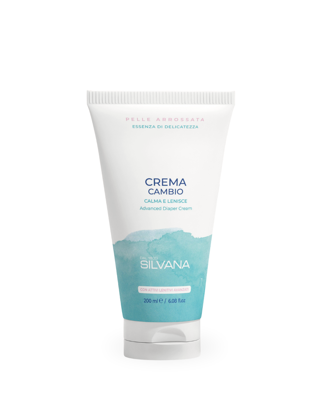 Crema cambio Silvana per neonato, cosmetico naturale bambini, lenisce pelli sensibili, Made in Italy