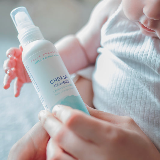 Crema cambio pannolino Silvana, cosmetico naturale bambini, protegge pelli sensibili, Made in Italy