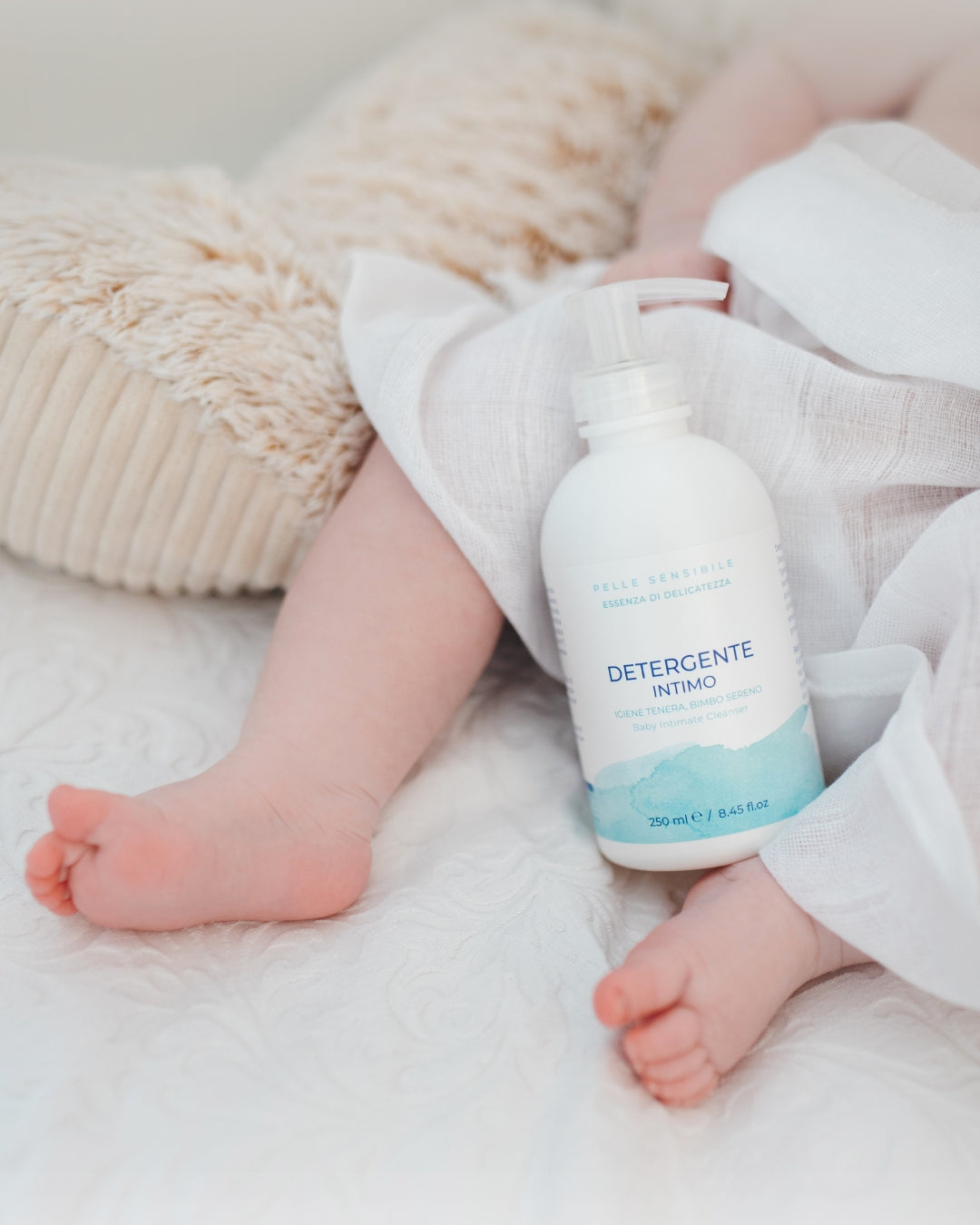Detergente intimo naturale Silvana per neonati, delicato su pelli sensibili, Made in Italy