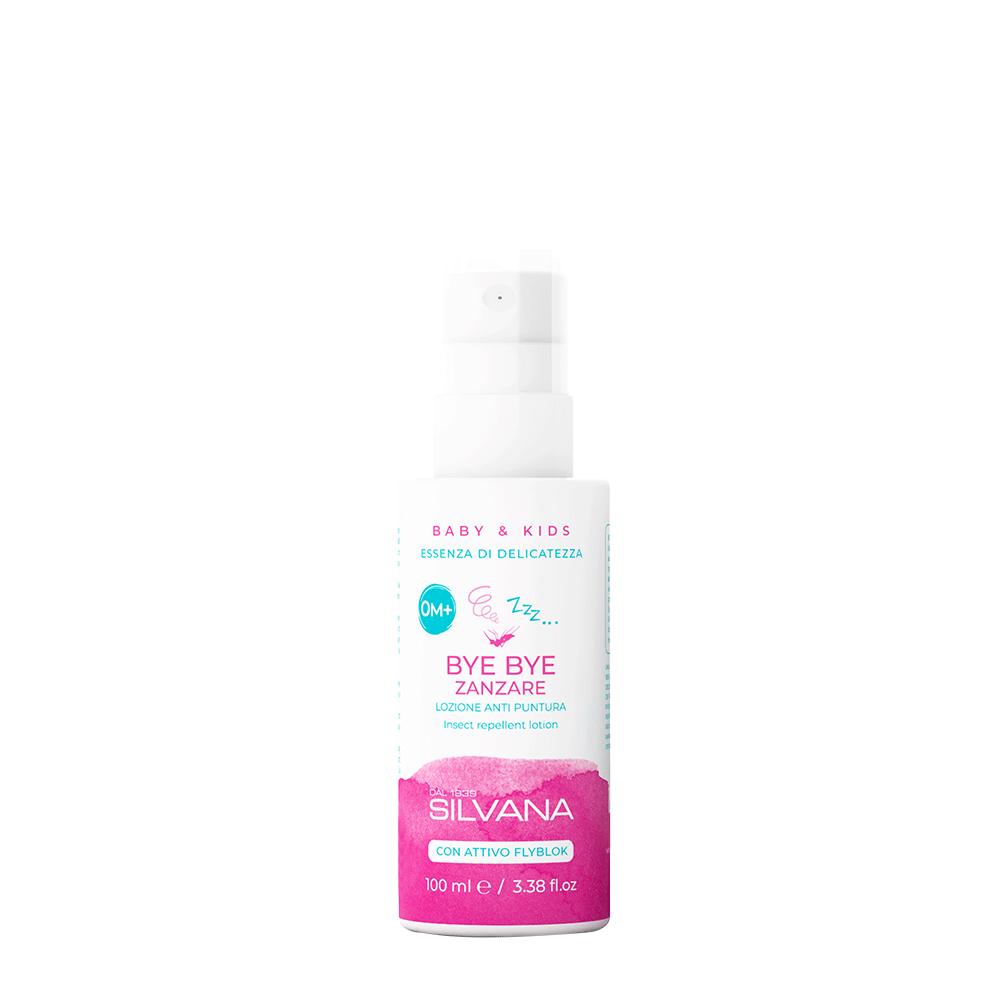 Bye Bye Zanzare | Spray Antizanzare Bambini Pelle Sensibile 100ml