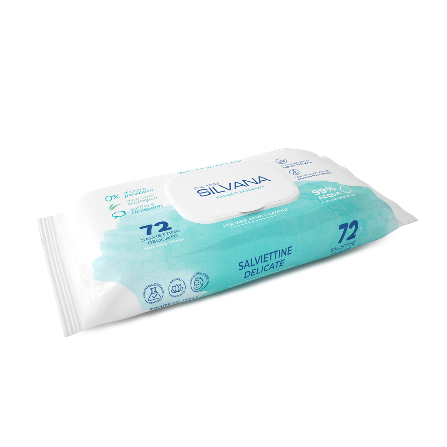 Baby Soothing Wipes - 72pcs 