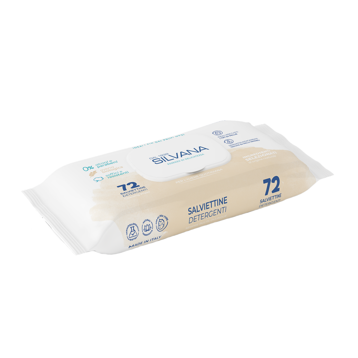 Baby Cleaners Wipes - 72pcs 