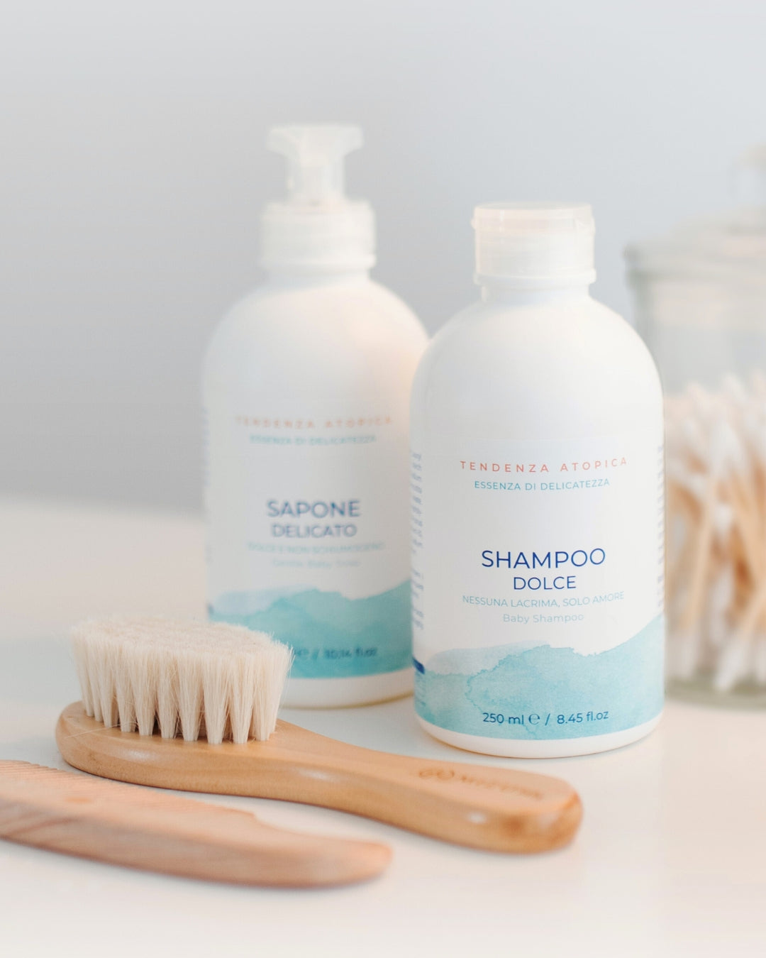 Shampoo dolce Silvana per bambini, cosmetico naturale, ideale per pelli sensibili, Made in Italy