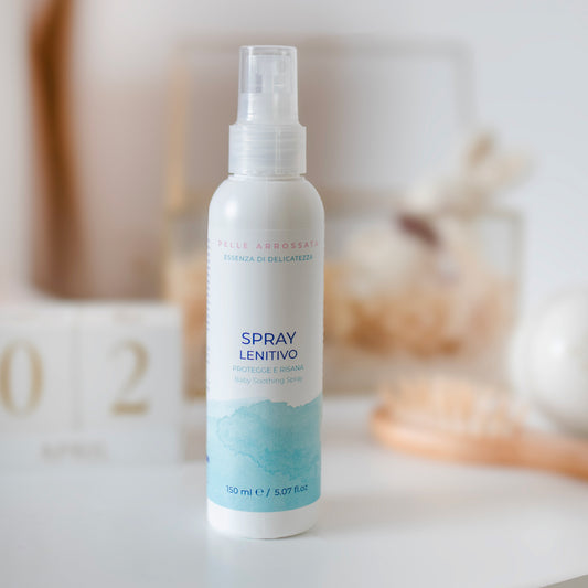 Spray lenitivo naturale Silvana per bambini, protegge e risana pelli sensibili, Made in Italy.